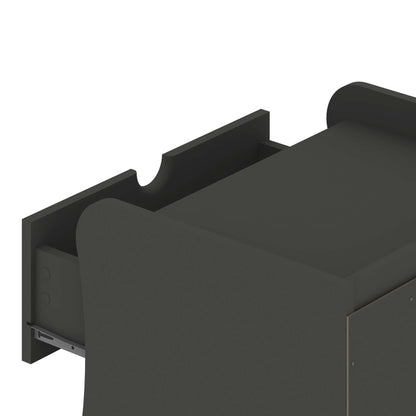 Coney - Nightstand With 3 Drawers - The Sleep Loft - Online Mattress Showroom NYC