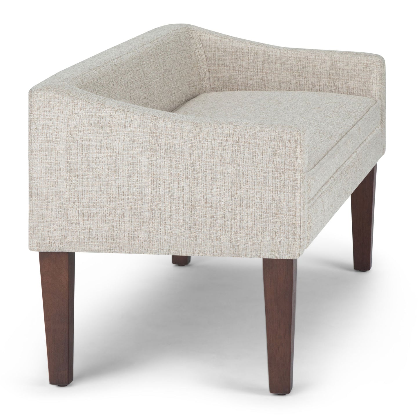 Parris - Contemporary Upholstered Bench - The Sleep Loft - Online Mattress Showroom NYC