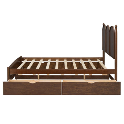 Platform Bed With With 2 Big Drawers And Trundle - The Sleep Loft - Online Mattress Showroom NYC