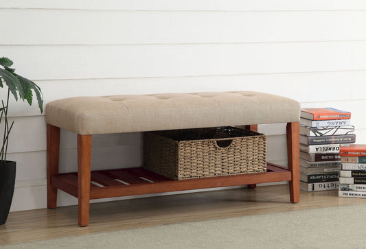 Charla - Upholstered Bench - The Sleep Loft - Online Mattress Showroom NYC
