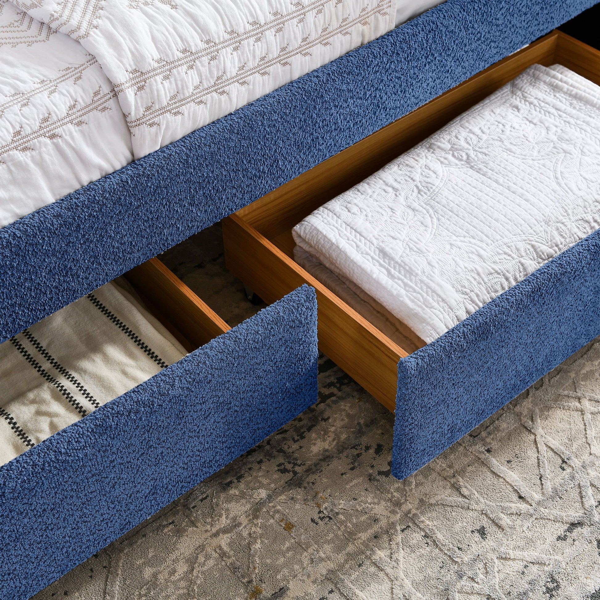 Upholstered Daybed & 2 Drawers - The Sleep Loft - Online Mattress Showroom NYC