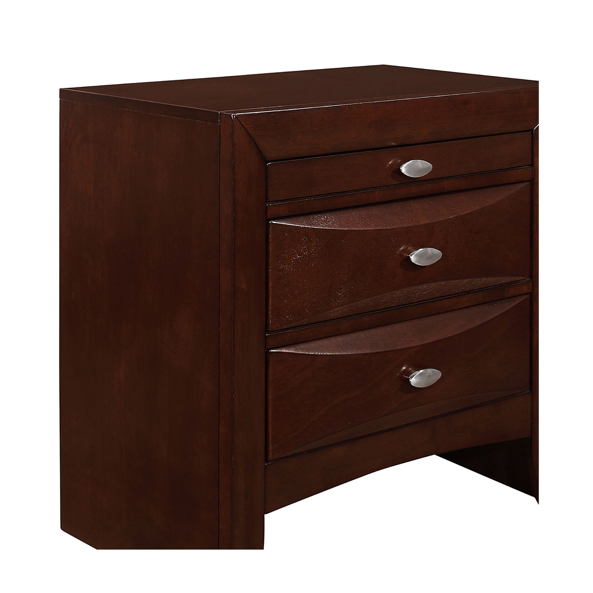 Lucille - Nightstand With Spacious Drawers - The Sleep Loft - Online Mattress Showroom NYC