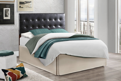 Versatile Adjustable Headboard - Black - The Sleep Loft - Online Mattress Showroom NYC