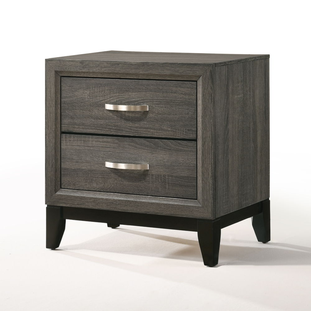 Valdemar - Nightstand - Weathered Gray - The Sleep Loft - Online Mattress Showroom NYC