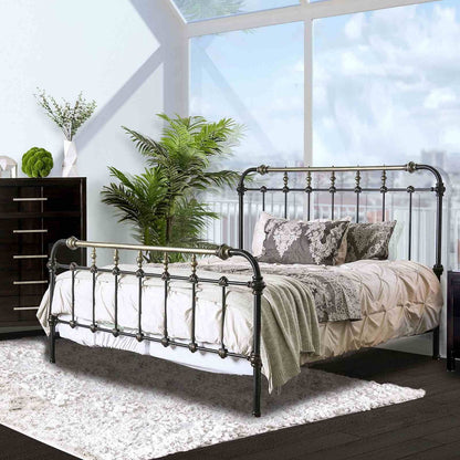 Transitional Style Bed With Accents - The Sleep Loft - Online Mattress Showroom NYC