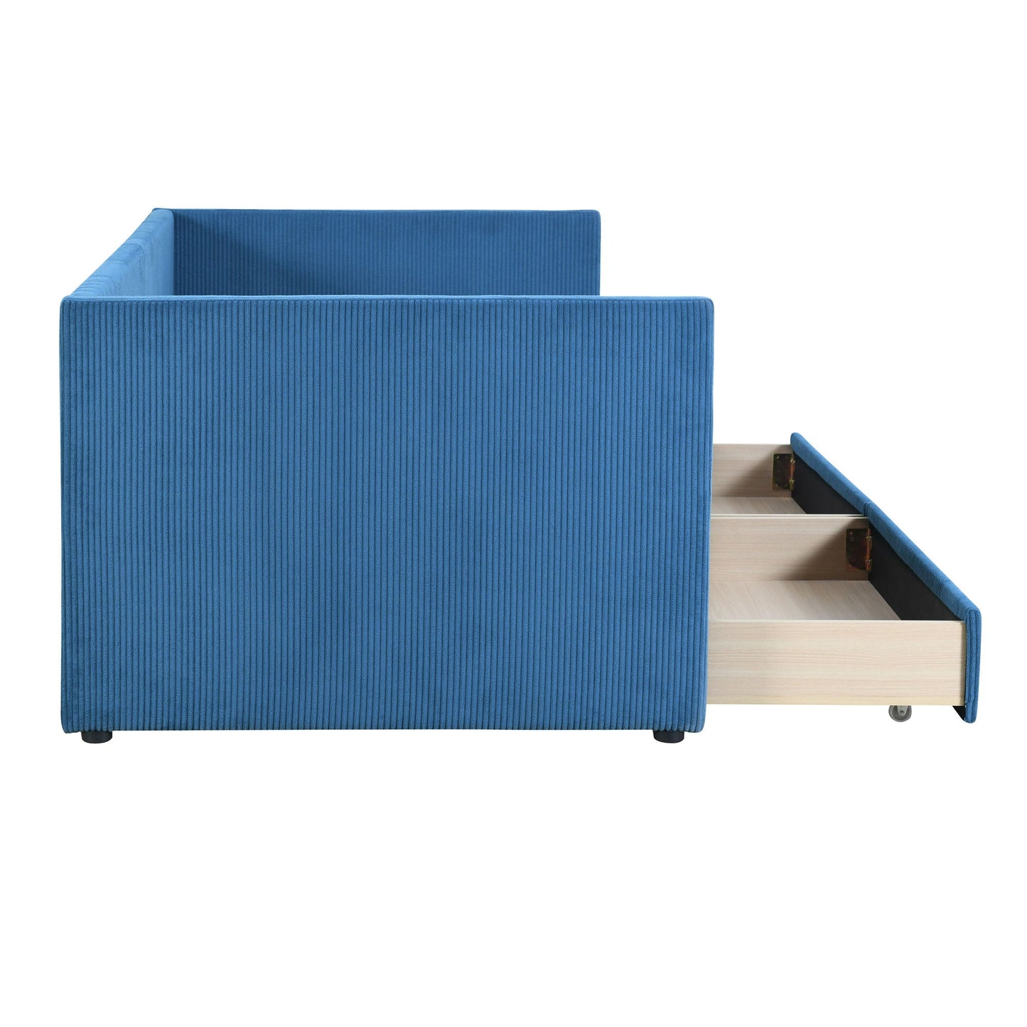Daybed With Two Drawers And Wood Slat - The Sleep Loft - Online Mattress Showroom NYC