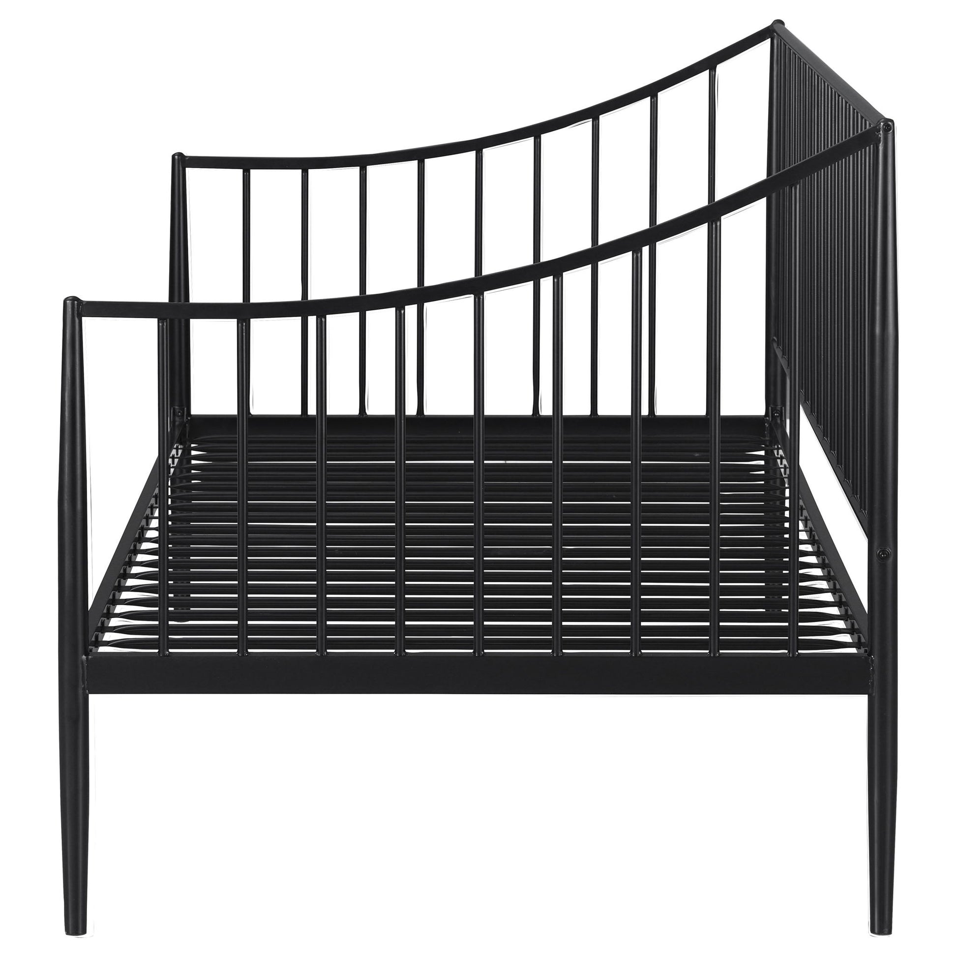 Jeremy - Twin Daybed Frame With Storage - Black - The Sleep Loft - Online Mattress Showroom NYC