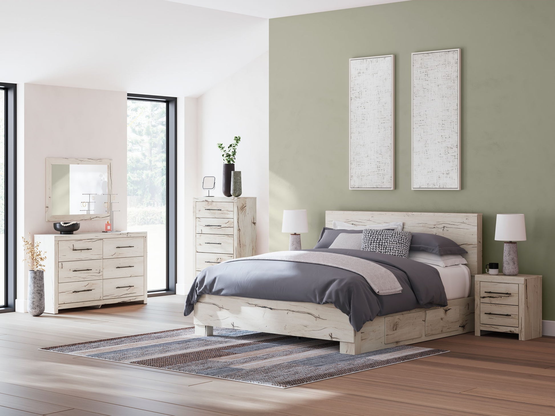 Lawroy - Panel Bed With Storage - The Sleep Loft - Online Mattress Showroom NYC