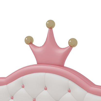 Lovely Crown Fantasy Princess Bed With Tufted Headboard - The Sleep Loft - Online Mattress Showroom NYC