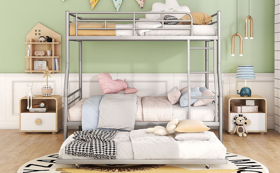 Steel Construction Bunk Bed - The Sleep Loft - Online Mattress Showroom NYC