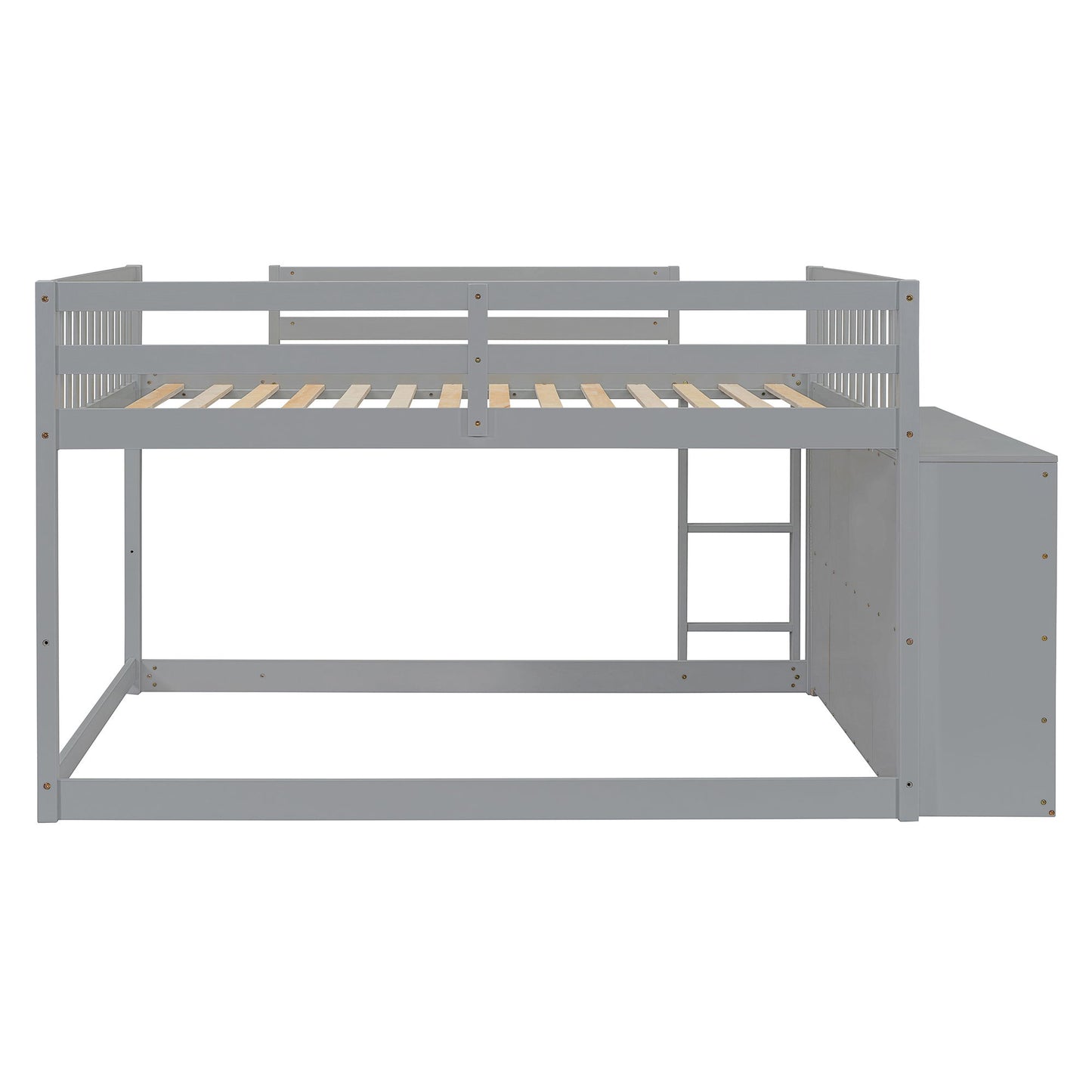 Bunk Bed With 4 Drawers And 3 Shelves - The Sleep Loft - Online Mattress Showroom NYC