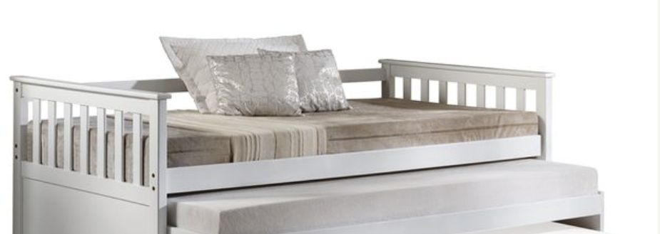 Cominia - Twin Daybed (Trundle Not Included, Bed Only, No Storage) - White - The Sleep Loft - Online Mattress Showroom NYC
