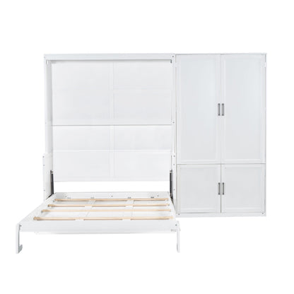 Murphy Elegant Wall Bed With Closet - The Sleep Loft - Online Mattress Showroom NYC