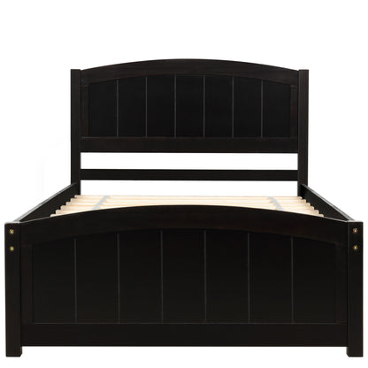 Platform Bed & Headboard, Footboard And Wood Slat Support - The Sleep Loft - Online Mattress Showroom NYC