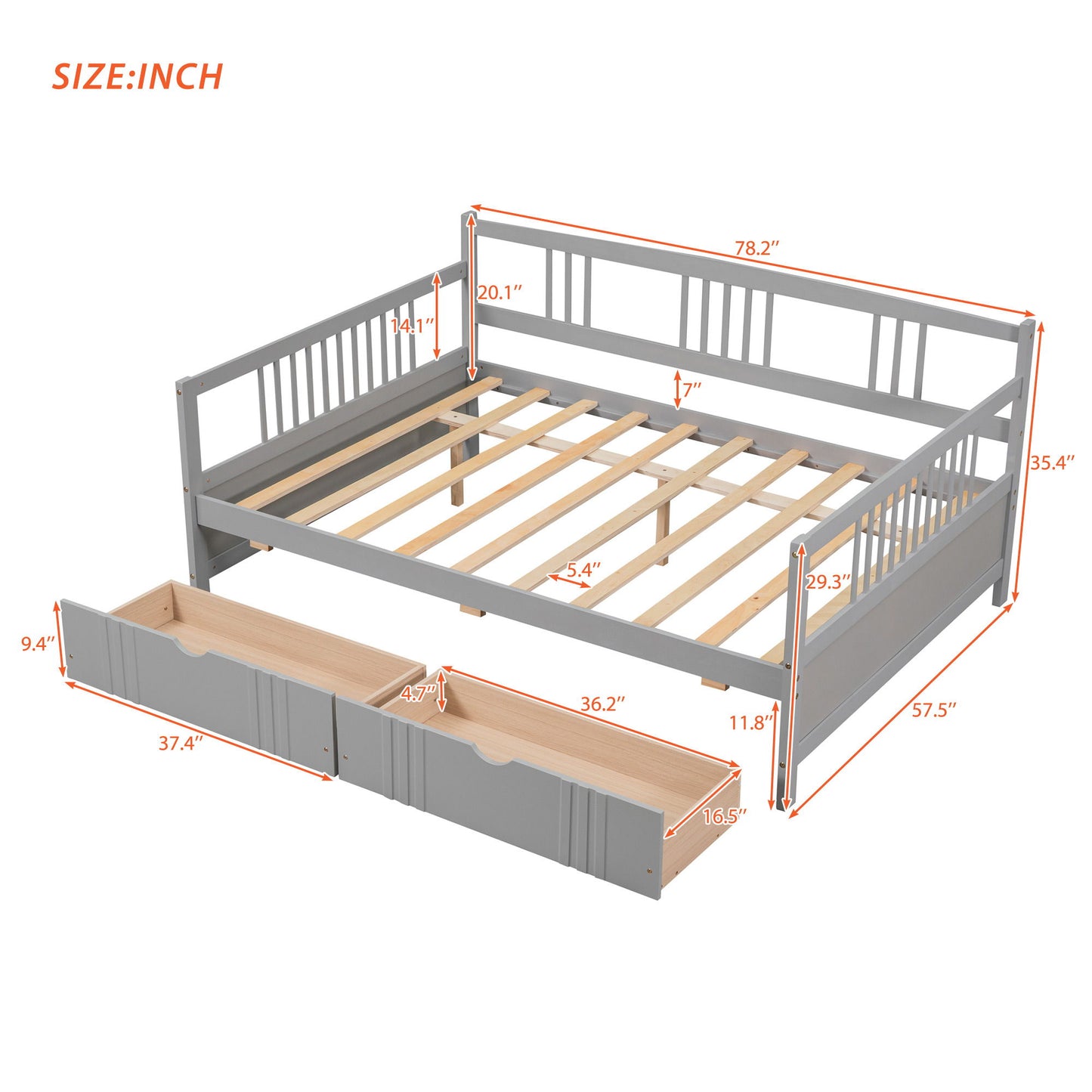 Multifunctional Modern Daybed - The Sleep Loft - Online Mattress Showroom NYC