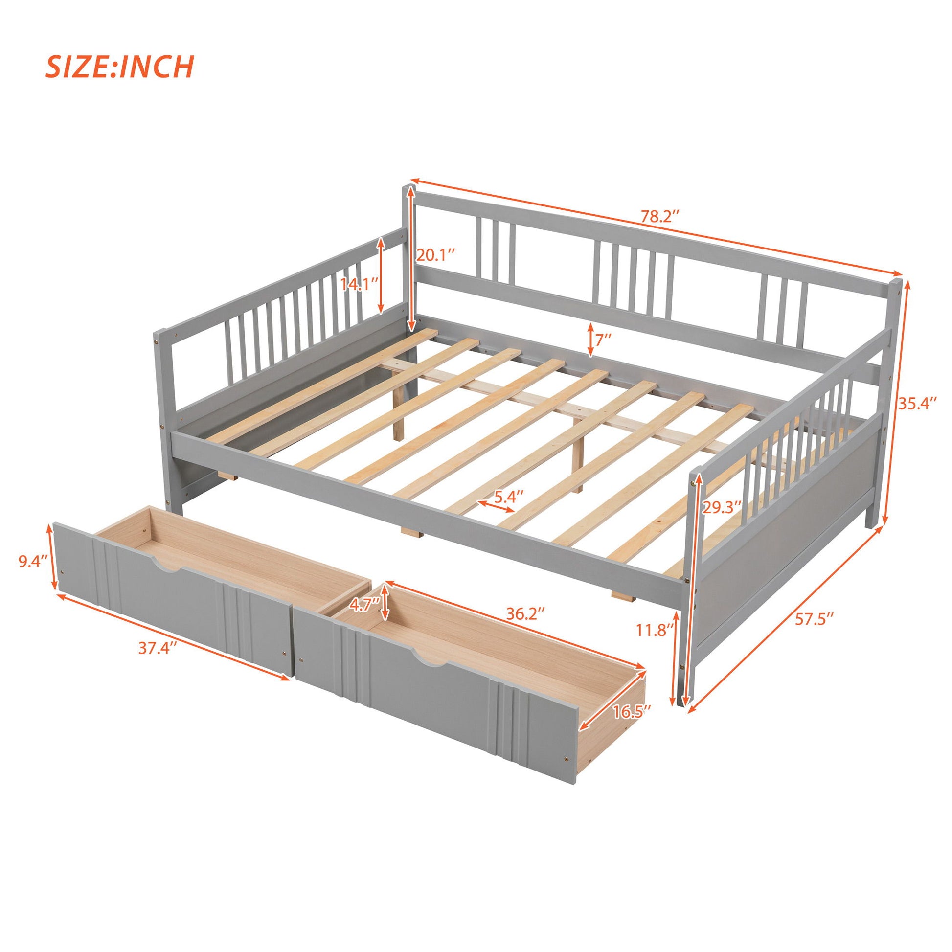 Multifunctional Modern Daybed - The Sleep Loft - Online Mattress Showroom NYC