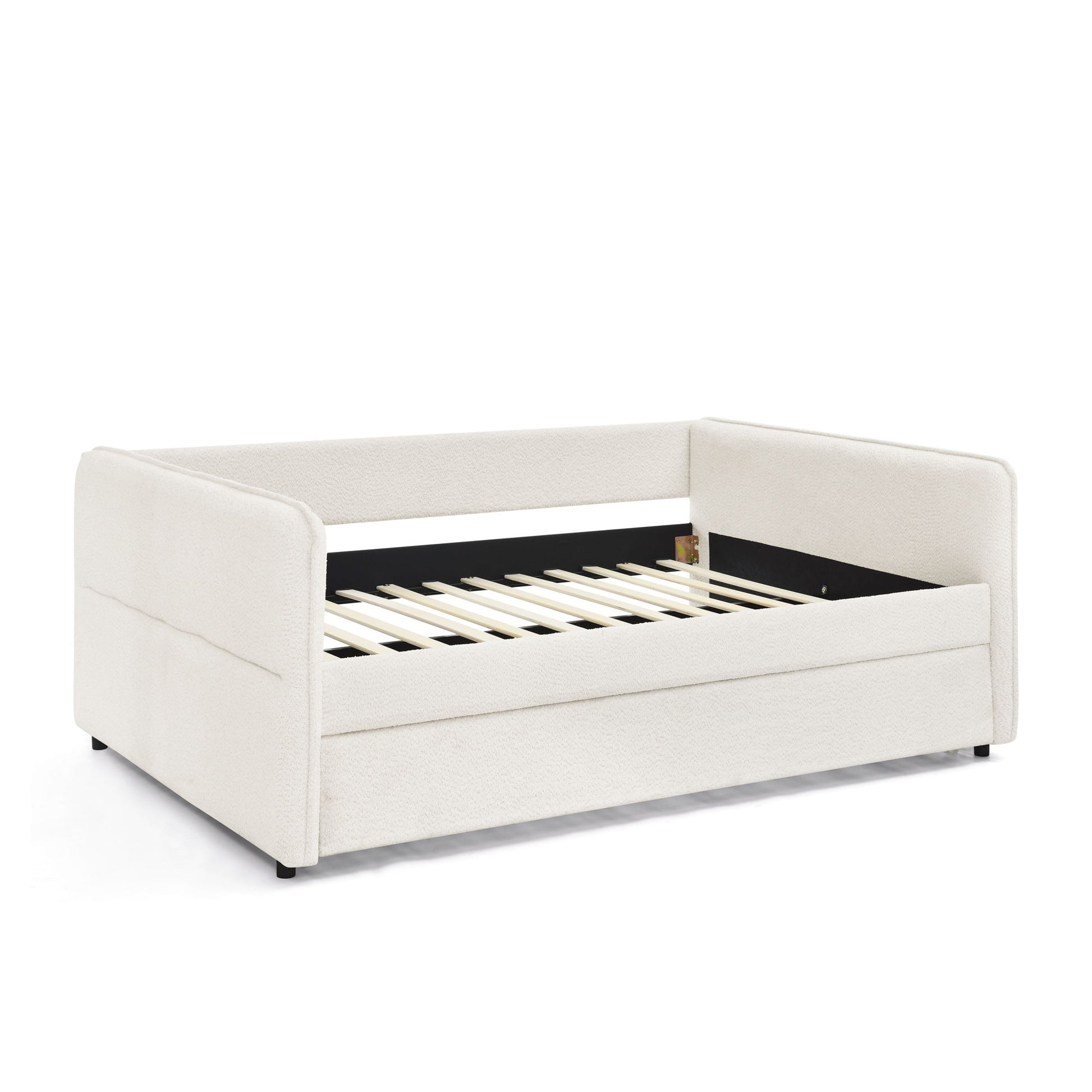 Upholstered Daybed With Pop Up Trundle - The Sleep Loft - Online Mattress Showroom NYC