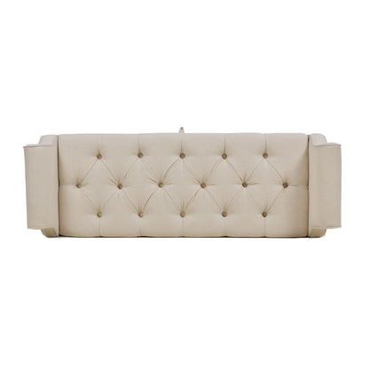 Jacqueline - Tufted Roll Arm Storage Bench - The Sleep Loft - Online Mattress Showroom NYC