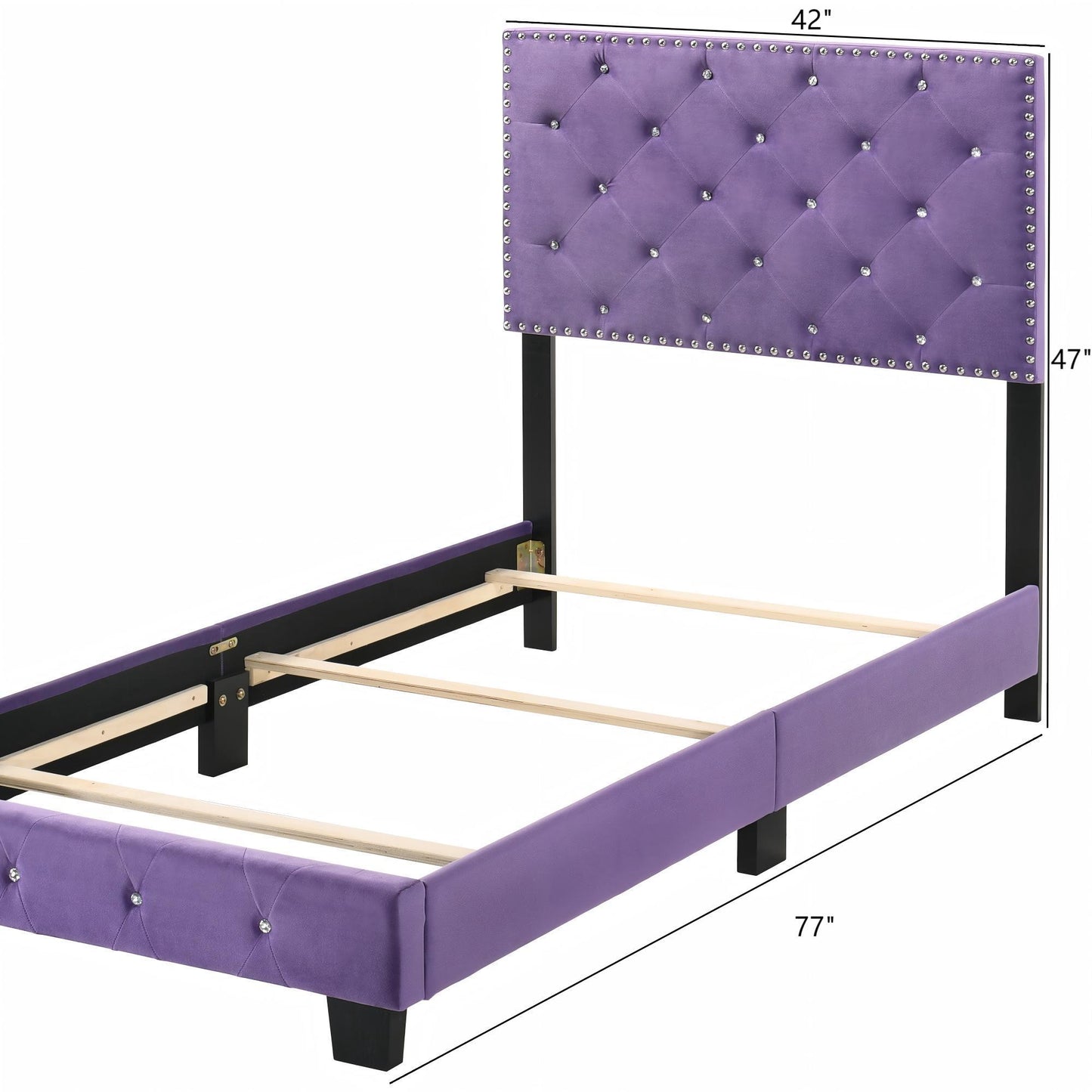Luxurious Upholstered Bed - The Sleep Loft - Online Mattress Showroom NYC