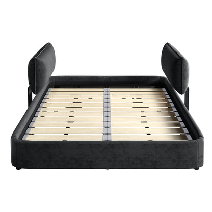 Cloud Bed Frame With Oversized Padded Movable Headboard - The Sleep Loft - Online Mattress Showroom NYC