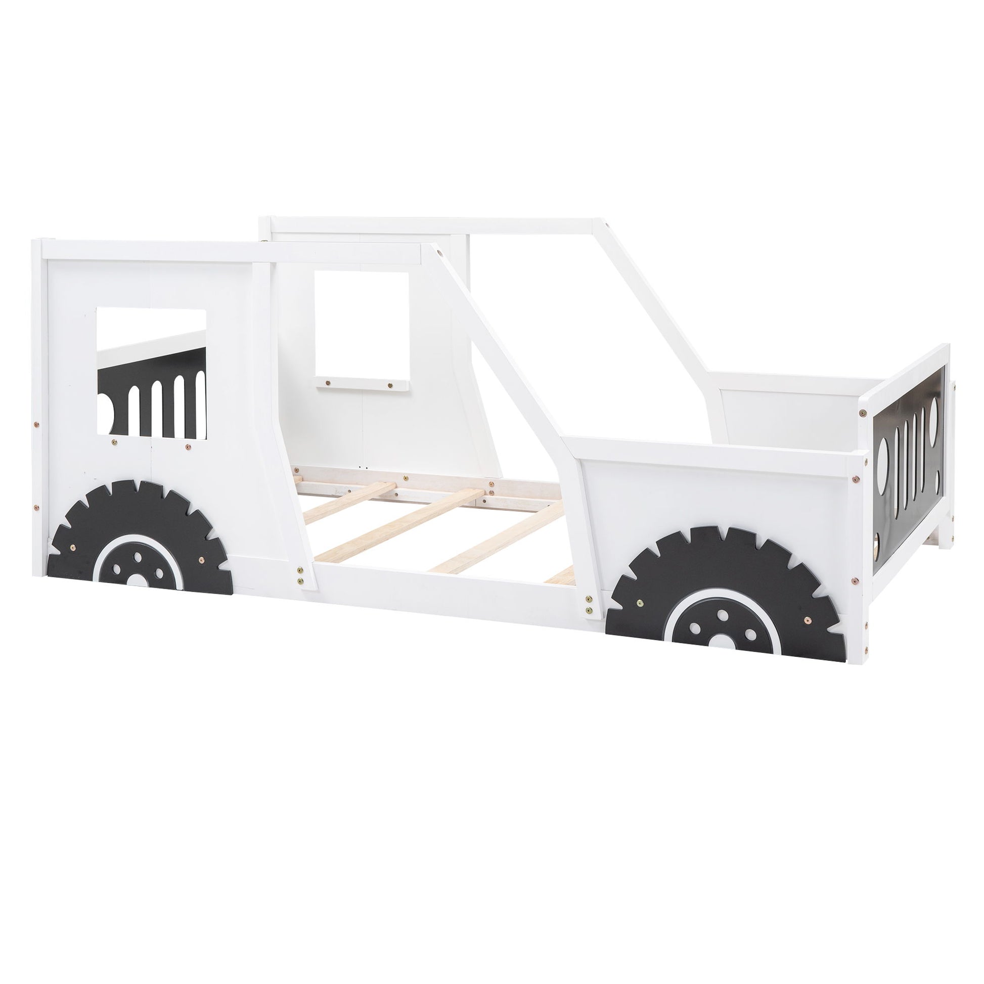 Classic Car Shaped Platform Bed With Wheels - The Sleep Loft - Online Mattress Showroom NYC