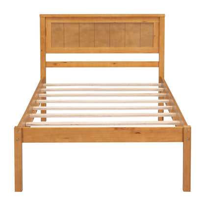 Platform Bed Frame With Headboard - The Sleep Loft - Online Mattress Showroom NYC