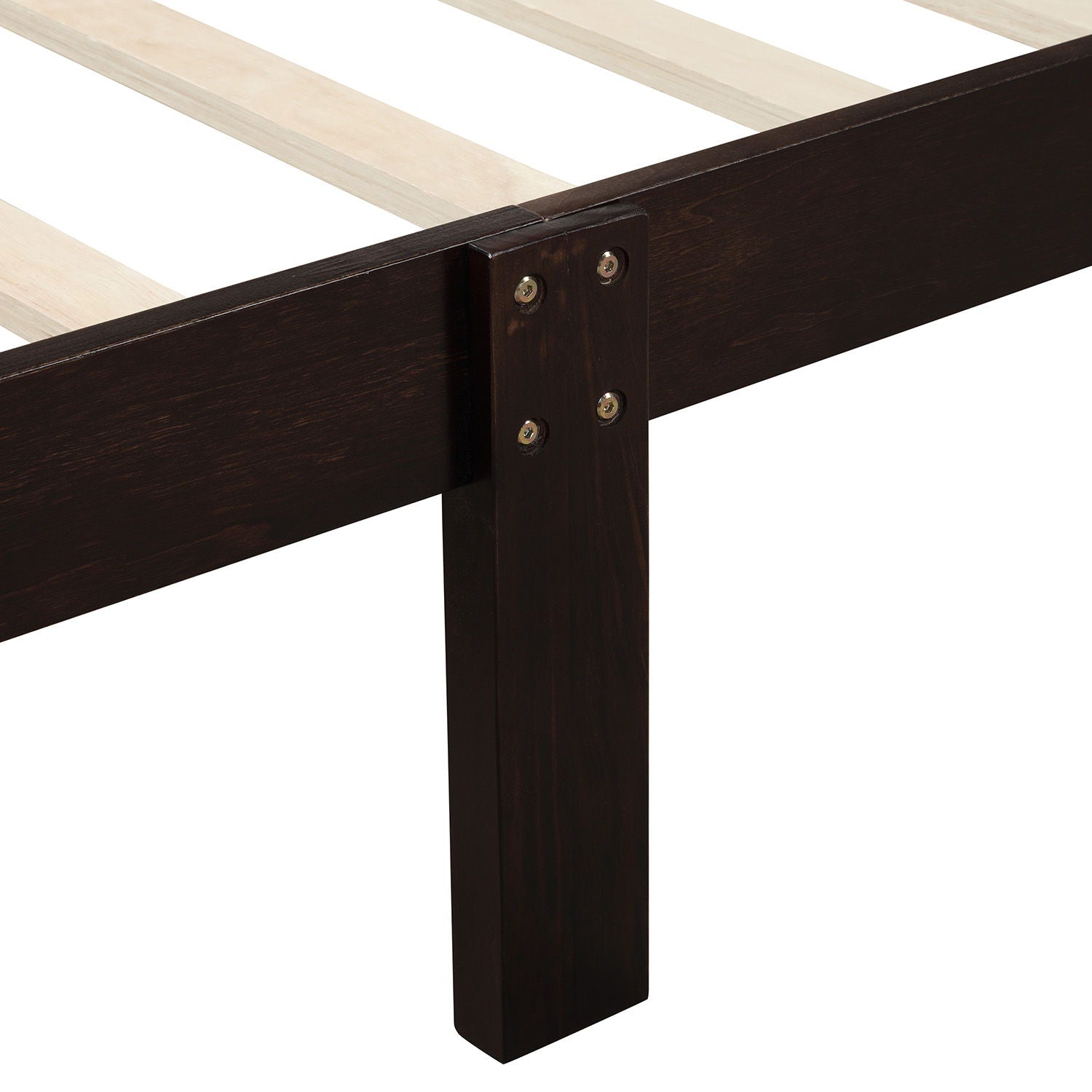Platform Bed Frame Mattress Foundation Sleigh Bed With Headboard / Footboard / Wood Slat Suppor - The Sleep Loft - Online Mattress Showroom NYC