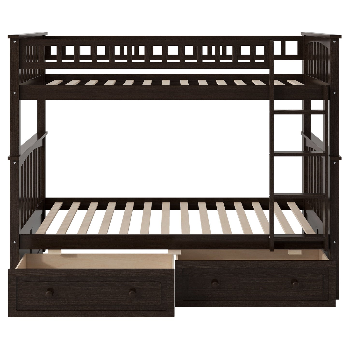 Bunk Bed With Drawers, Convertible Design - The Sleep Loft - Online Mattress Showroom NYC