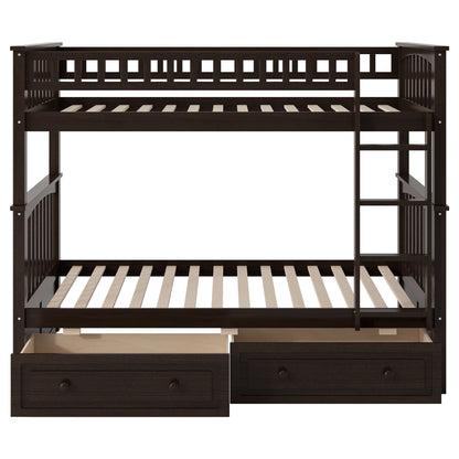 Bunk Bed With Drawers, Convertible Design - The Sleep Loft - Online Mattress Showroom NYC