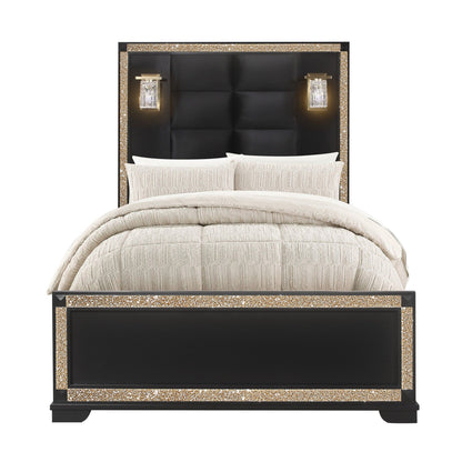 Lively - Bed With Lamps, Elegant Design - The Sleep Loft - Online Mattress Showroom NYC