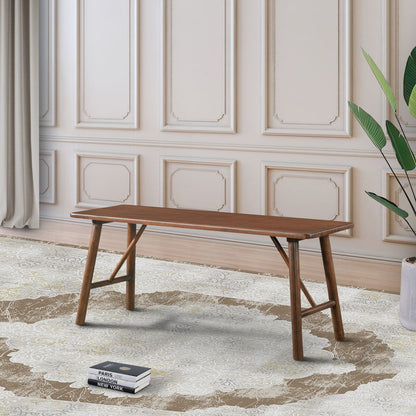 Molly - Bench - Walnut Brown - The Sleep Loft - Online Mattress Showroom NYC