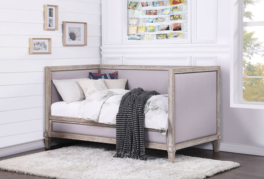 Charlton - Twin Daybed - Beige / Weathered Oak - The Sleep Loft - Online Mattress Showroom NYC