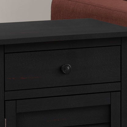 Accent Nightstand, Storage Drawer, Transitional - The Sleep Loft - Online Mattress Showroom NYC
