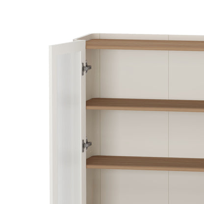 Abbey - Bookcase Cabinet With 4 Adjustable Shelves