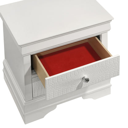 Blaze - 2 Drawer Nightstand - The Sleep Loft - Online Mattress Showroom NYC