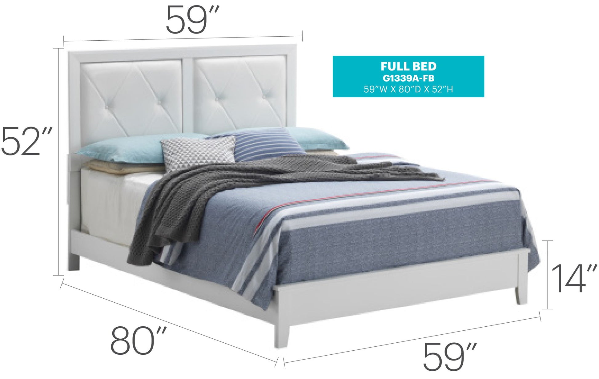 Padded Headboard Bed - The Sleep Loft - Online Mattress Showroom NYC