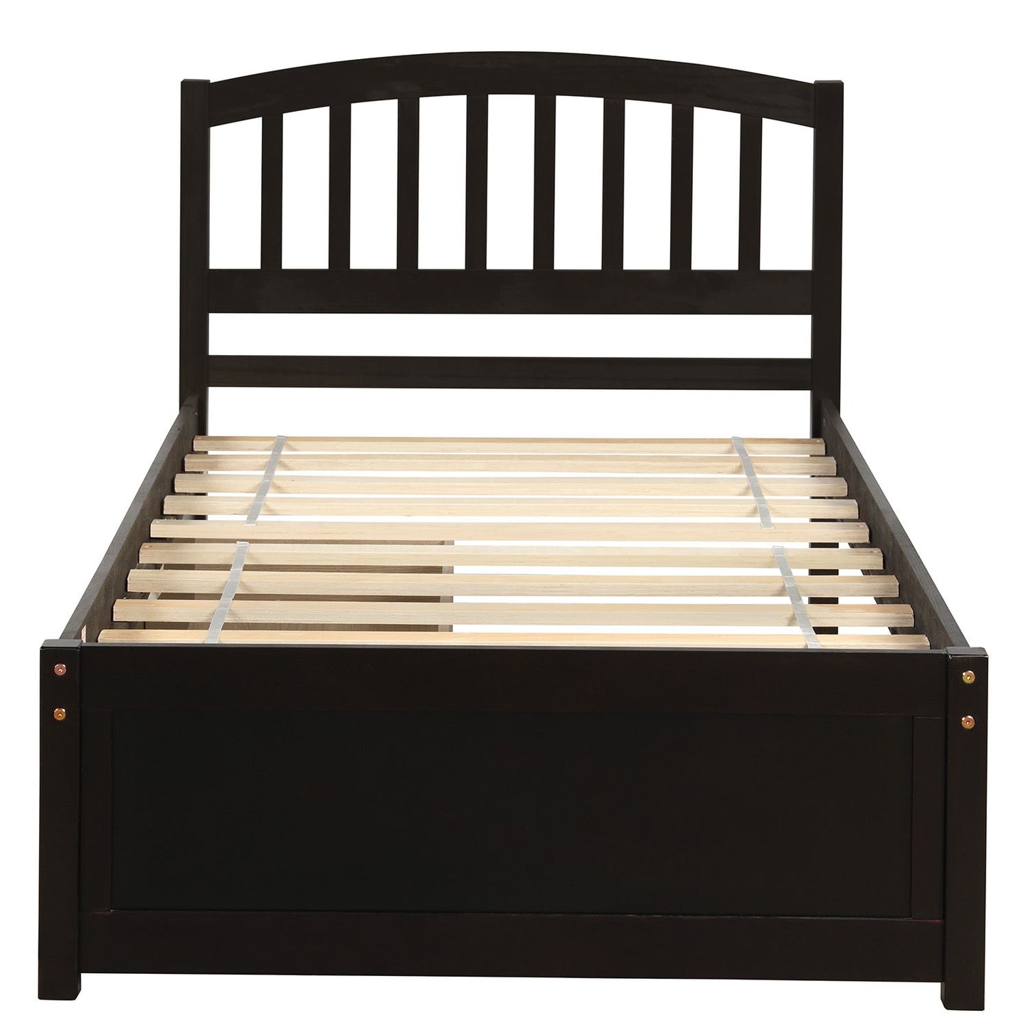 Platform Storage Bed Wood Bed Frame With Two Drawers And Headboard - The Sleep Loft - Online Mattress Showroom NYC