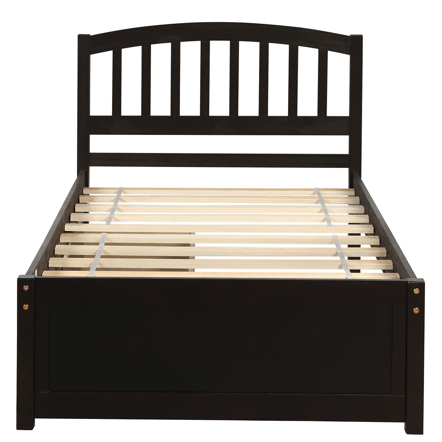 Platform Storage Bed Wood Bed Frame With Two Drawers And Headboard - The Sleep Loft - Online Mattress Showroom NYC