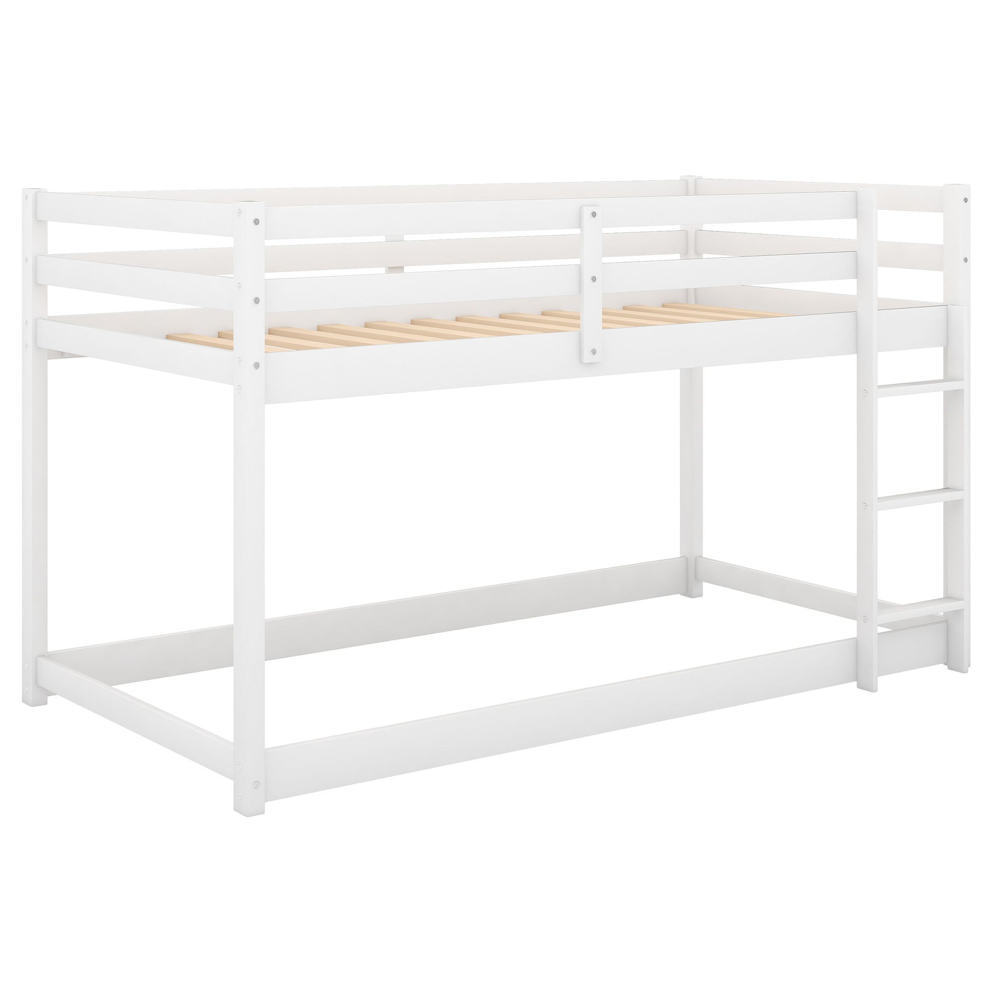 Floor Bunk Bed With Ladder - The Sleep Loft - Online Mattress Showroom NYC