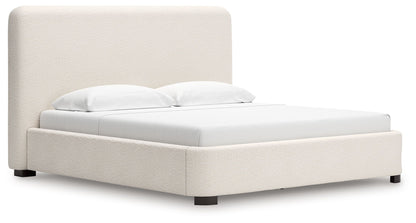 Brintstreet - King Upholstered Bed - Beige - The Sleep Loft - Online Mattress Showroom NYC