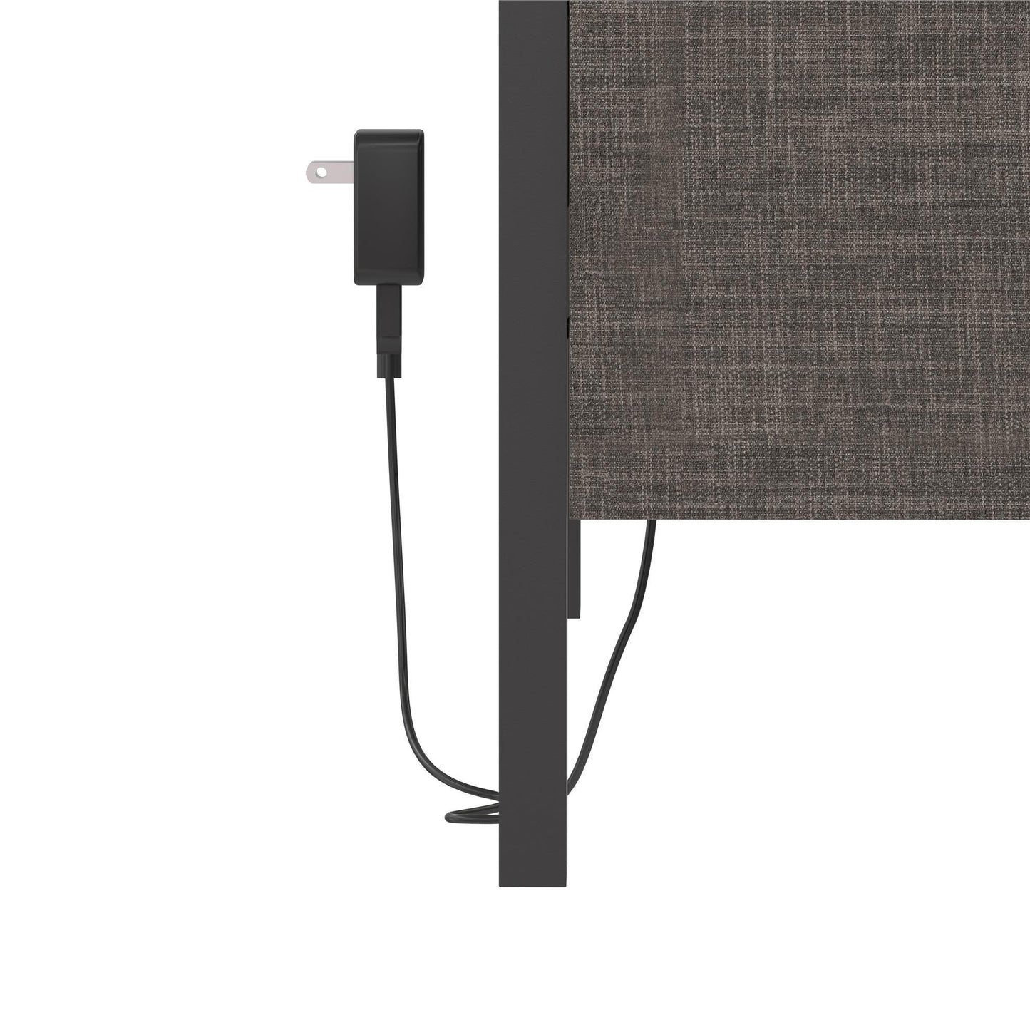 Paloma - Twin Bed With Dual USB Port - Linen - The Sleep Loft - Online Mattress Showroom NYC