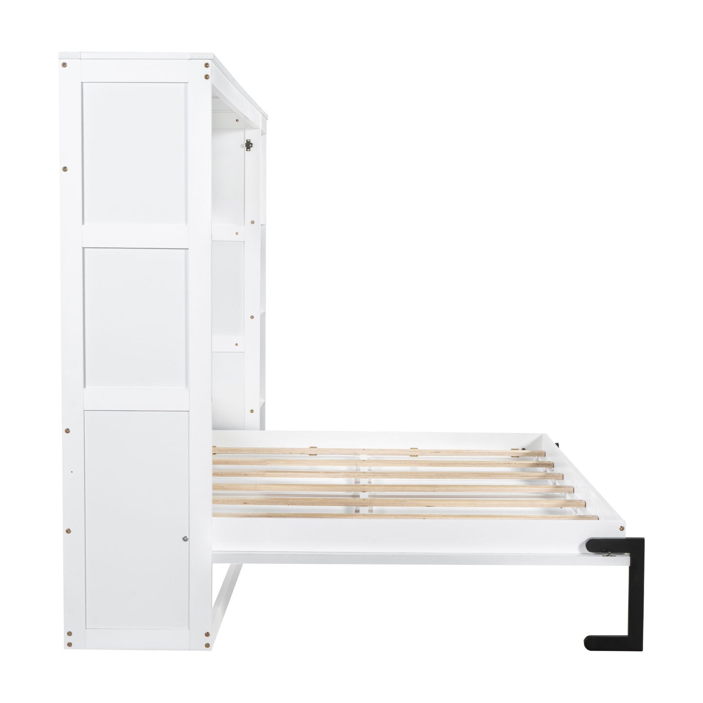 Murphy Bed With Bookshelf And Storage - The Sleep Loft - Online Mattress Showroom NYC