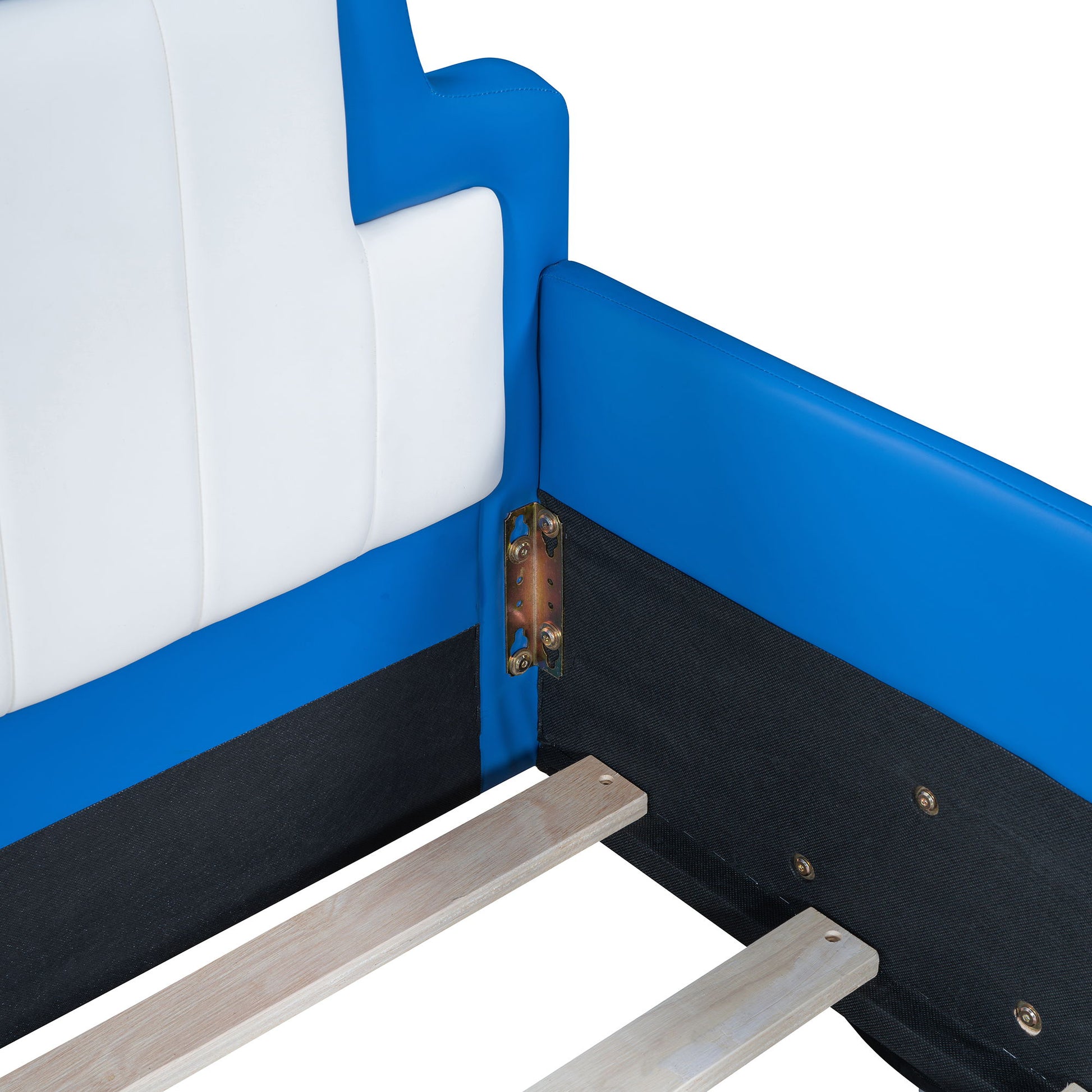Race Car Shaped Platform Bed With Wheels - The Sleep Loft - Online Mattress Showroom NYC