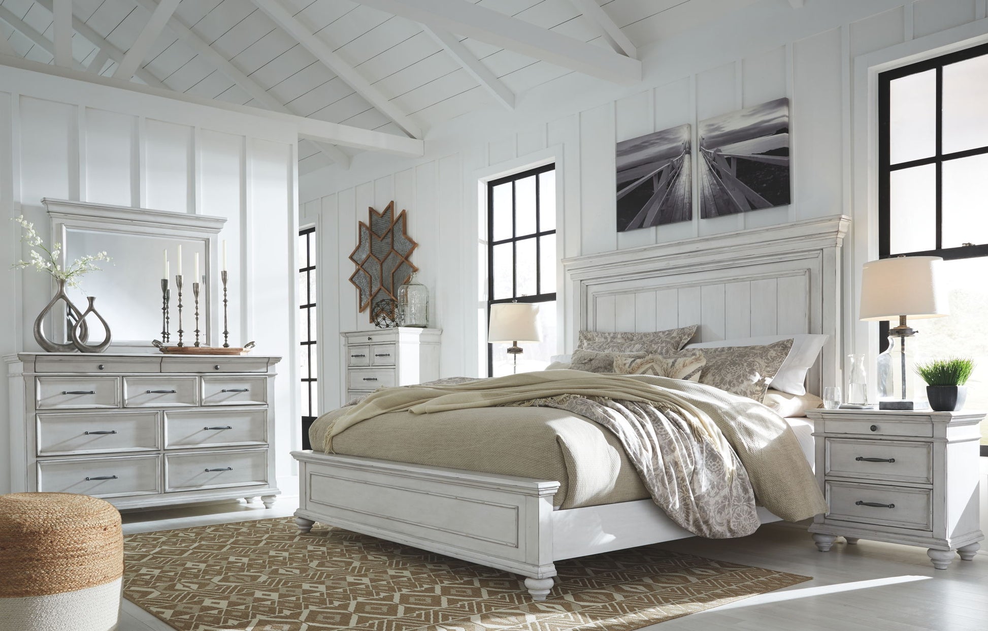 Kanwyn - Panel Bed - The Sleep Loft - Online Mattress Showroom NYC