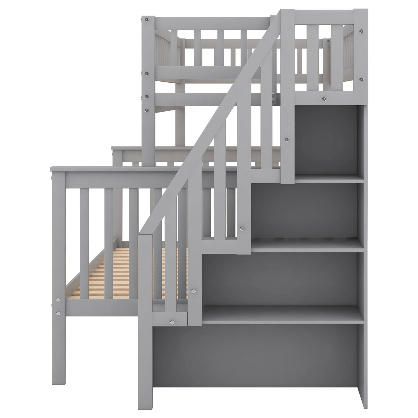 Bunk Bed With Staircase - The Sleep Loft - Online Mattress Showroom NYC