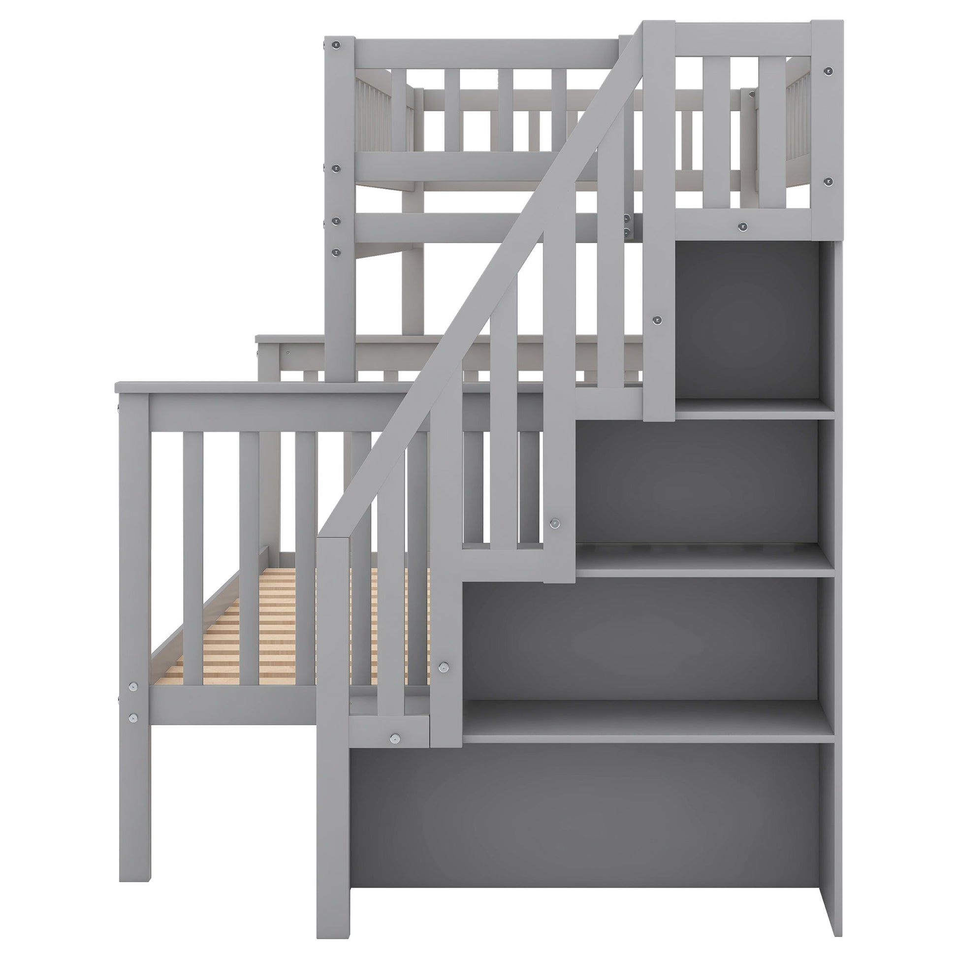 Bunk Bed With Staircase - The Sleep Loft - Online Mattress Showroom NYC