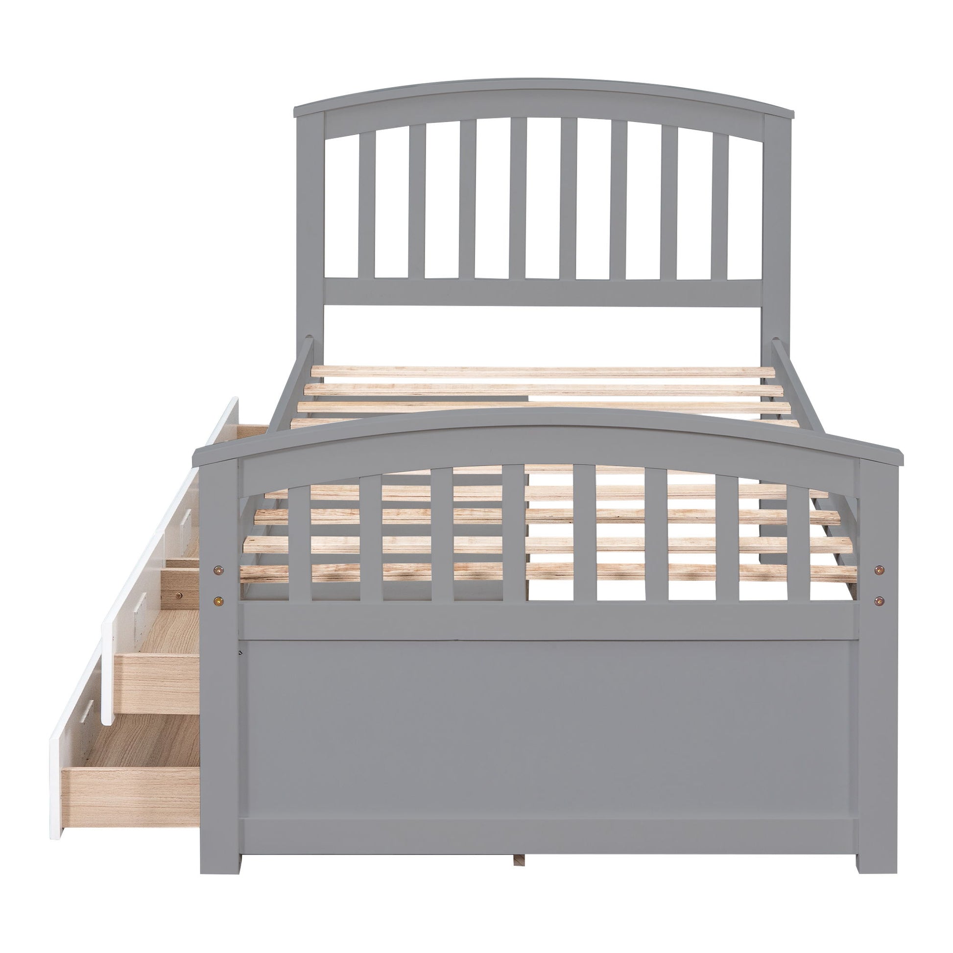 Platform Storage Bed Solid Wood Bed With 6 Drawers - The Sleep Loft - Online Mattress Showroom NYC