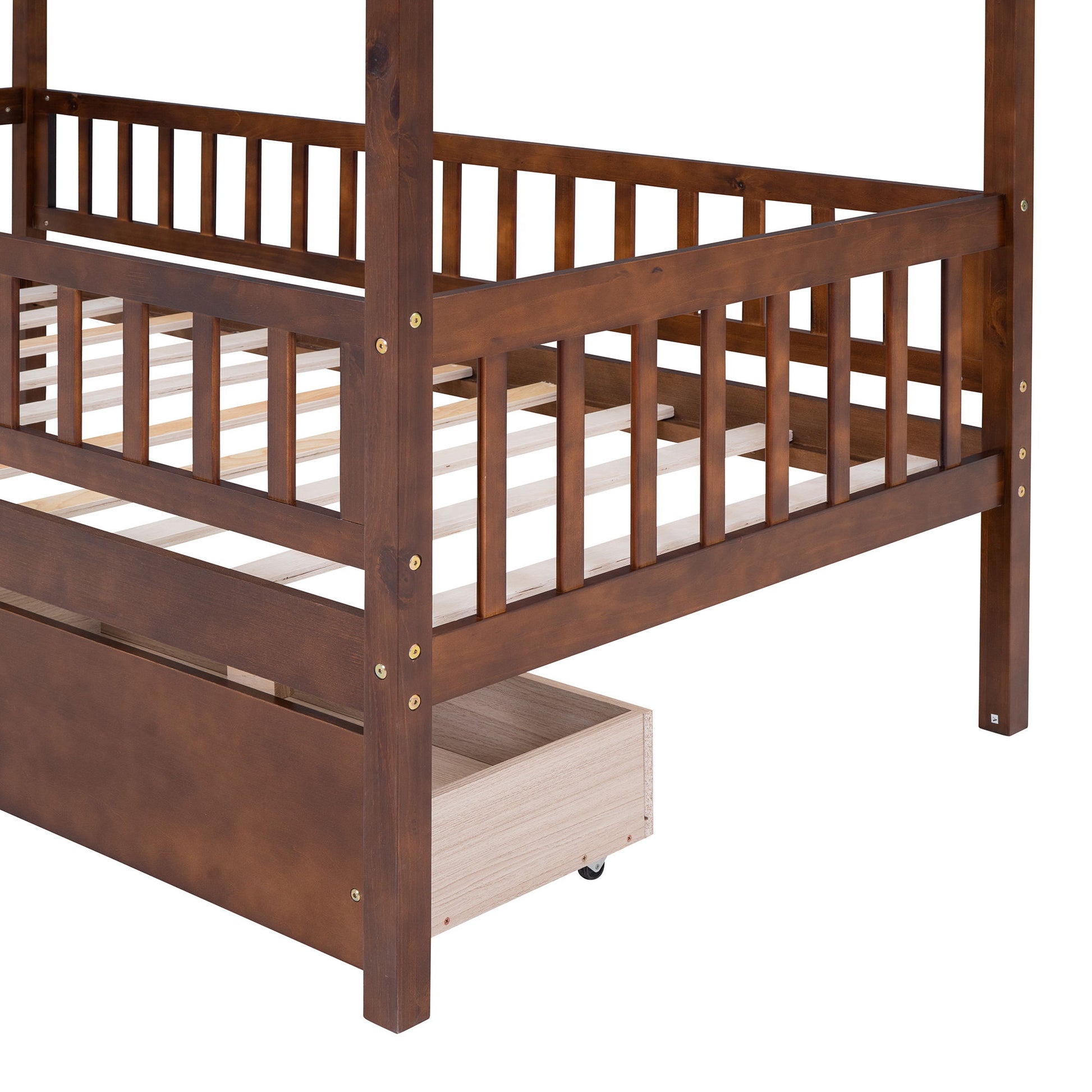 House Bed With 2 Drawers - The Sleep Loft - Online Mattress Showroom NYC