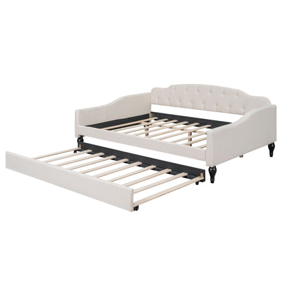 Upholstered Tufted Daybed - The Sleep Loft - Online Mattress Showroom NYC