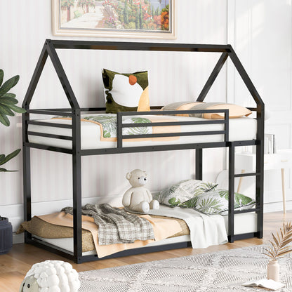 House Bunk Bed With Built In Ladder - The Sleep Loft - Online Mattress Showroom NYC
